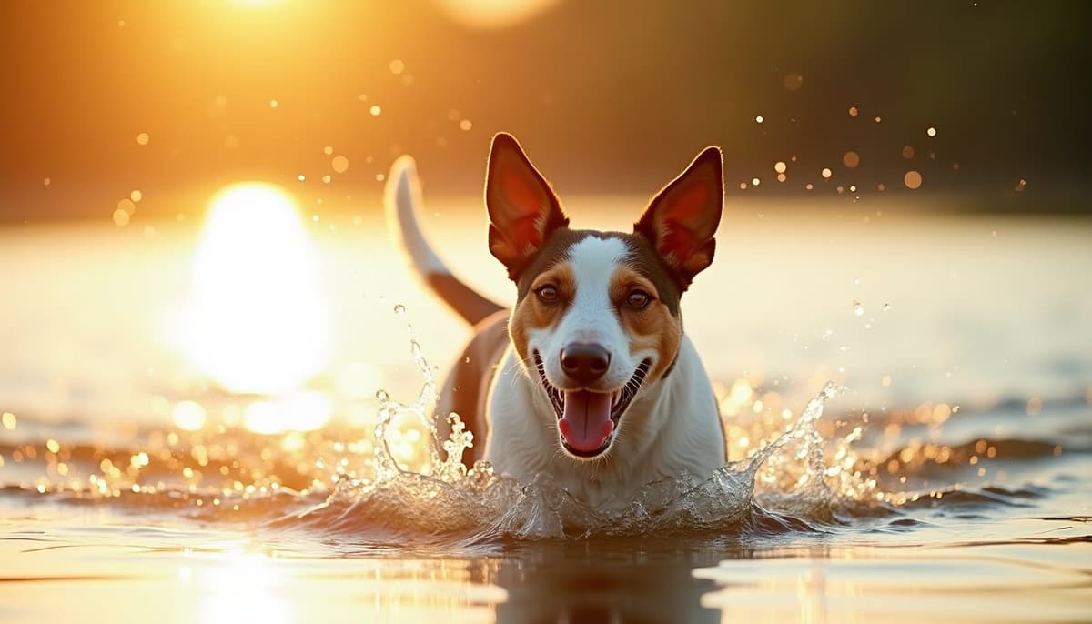A dog being cared for at home, illustrating rat terriers joint health guide