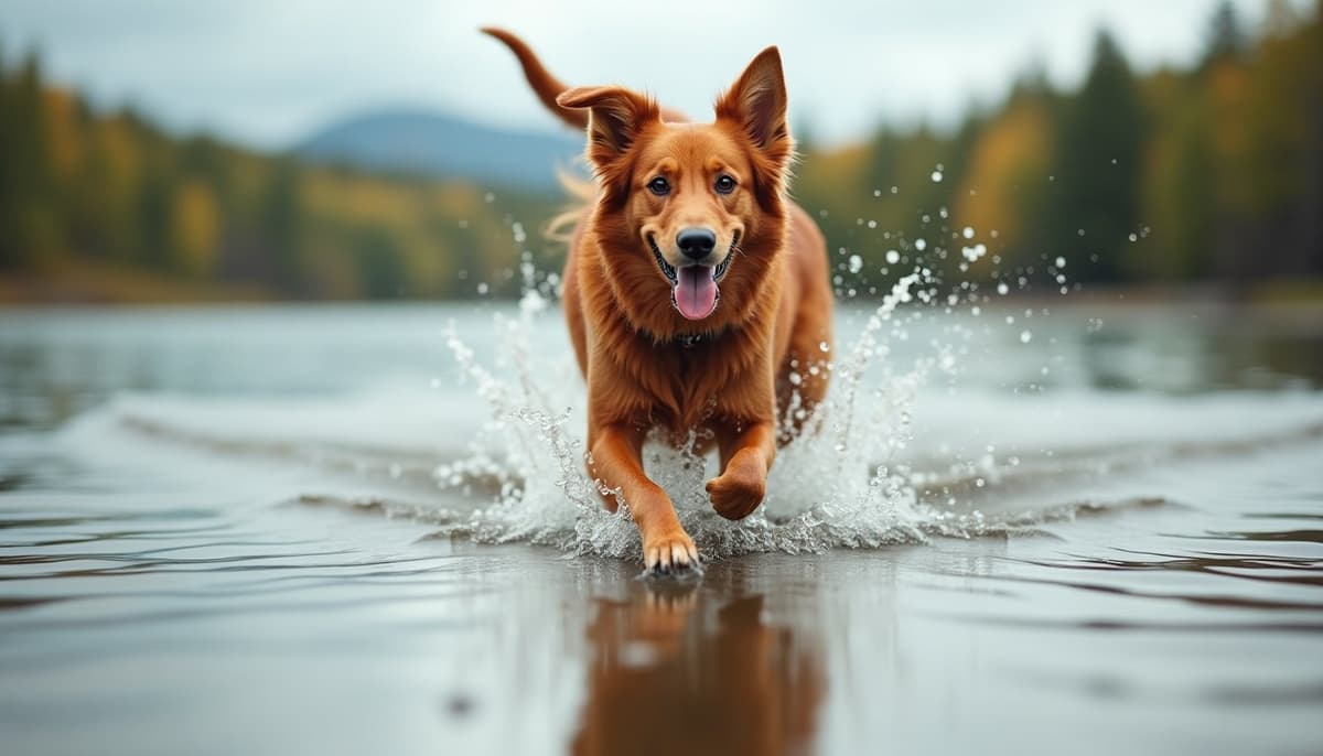 A dog being cared for at home, illustrating red heelers joint health guide