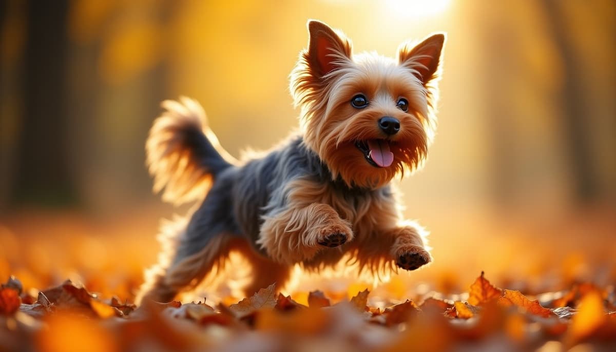 A dog being cared for at home, illustrating yorkshire terriers joint health guide