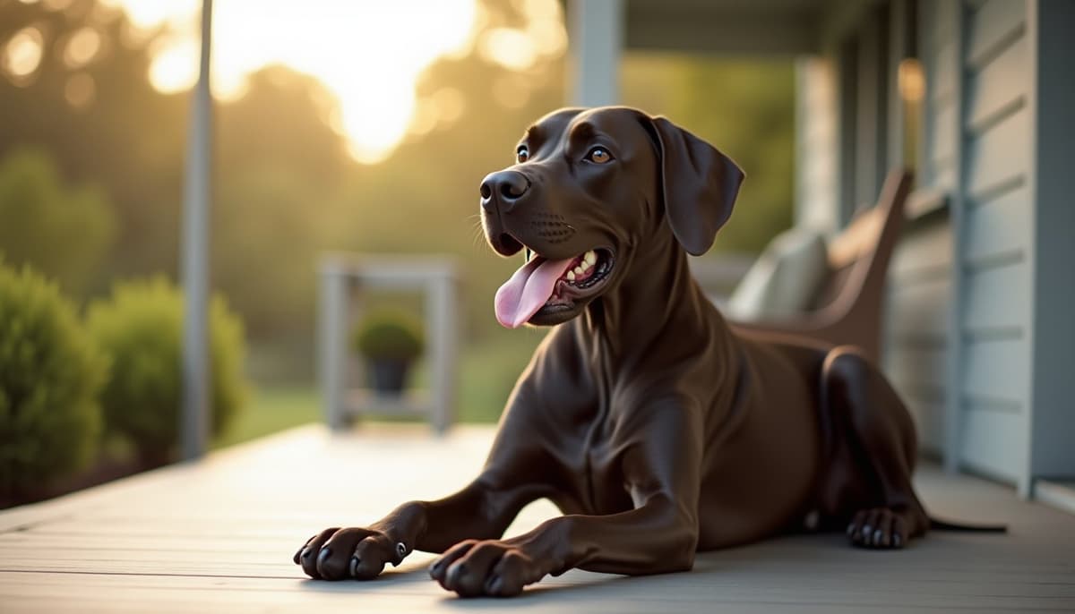 A dog being cared for at home, illustrating what do i need to know about cauda equina syndrome in dogs