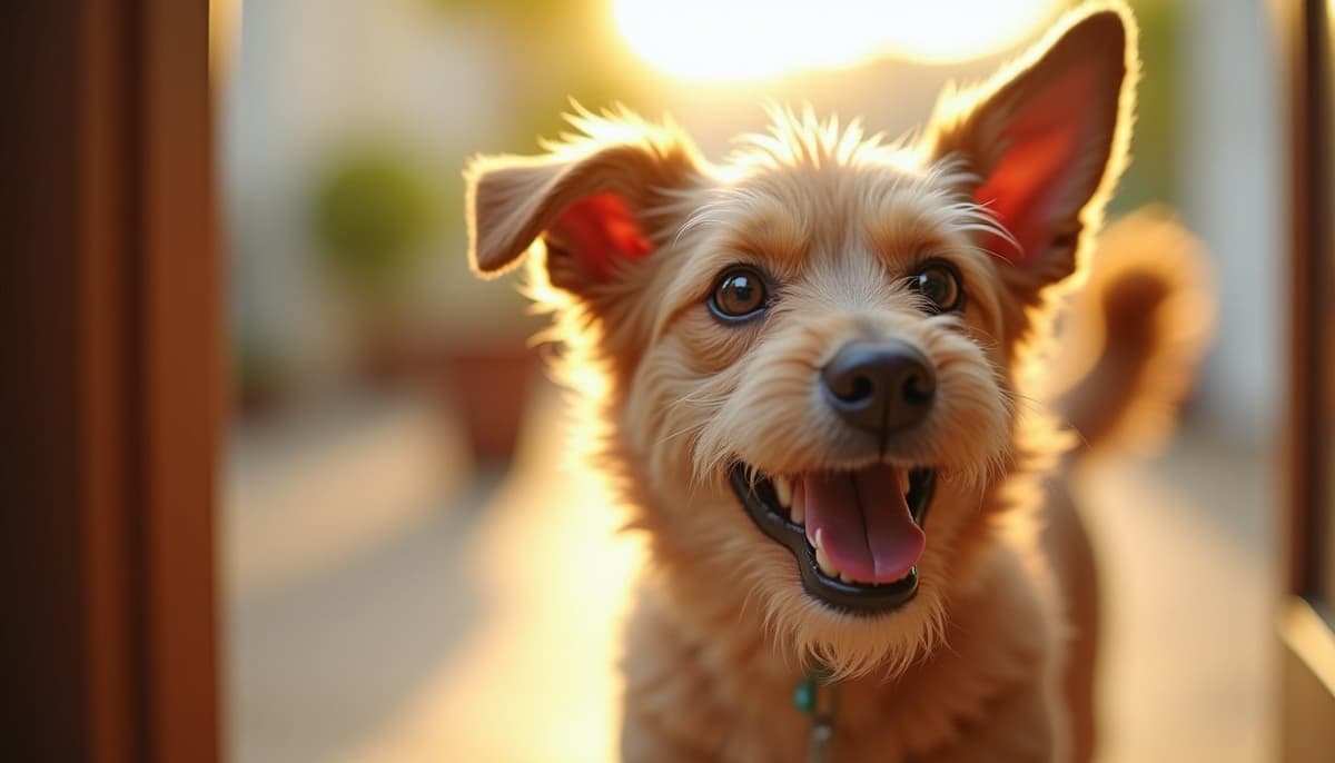 A dog being cared for at home, illustrating ccl tear in dogs