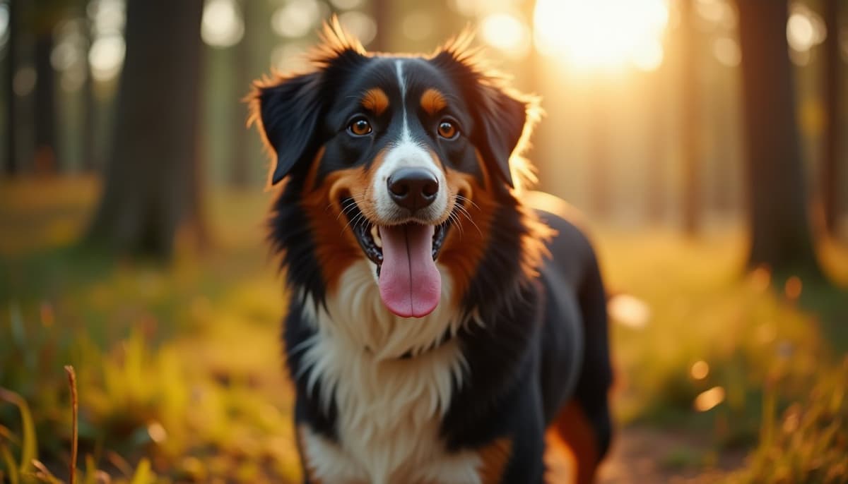 A dog being cared for at home, illustrating chronic pain in dogs