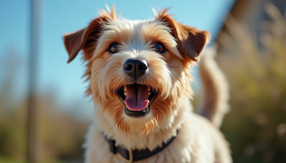 A dog being cared for at home, illustrating cognitive decline in dogs
