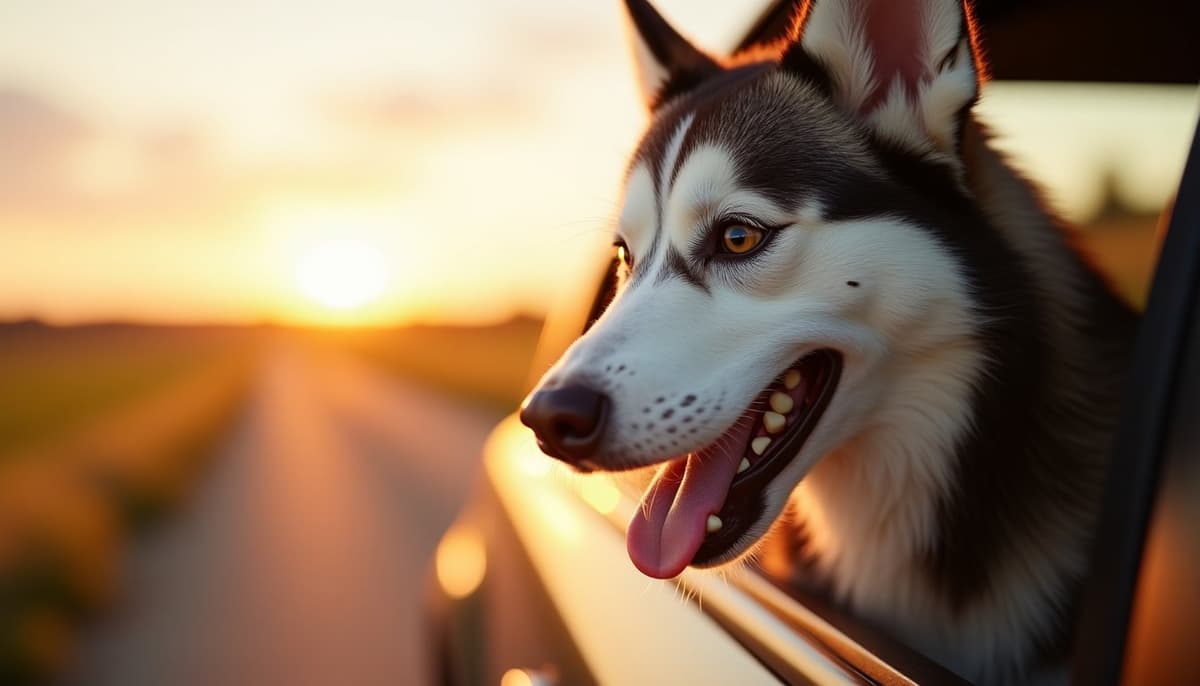 A dog being cared for at home, illustrating senior dog stiffness in dogs
