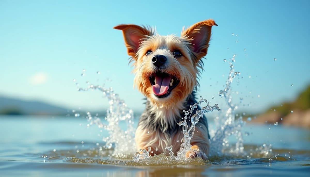 A dog being cared for at home, illustrating torn acl in dogs: what owners need to know
