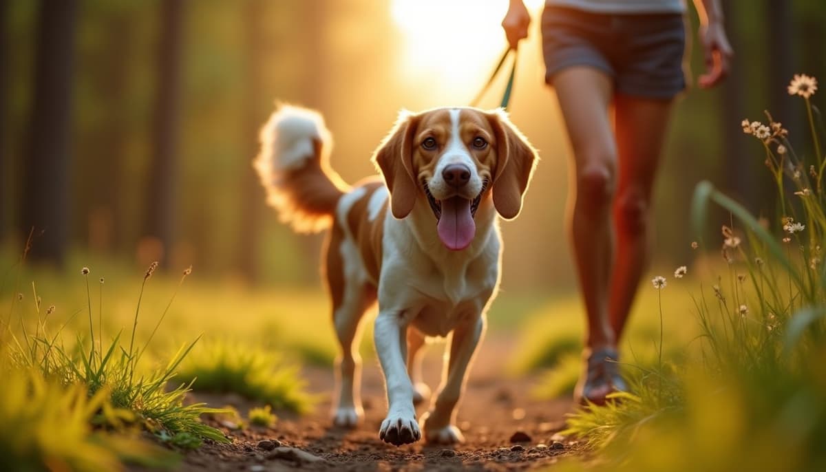 A dog being cared for at home, illustrating wobbler syndrome in dogs
