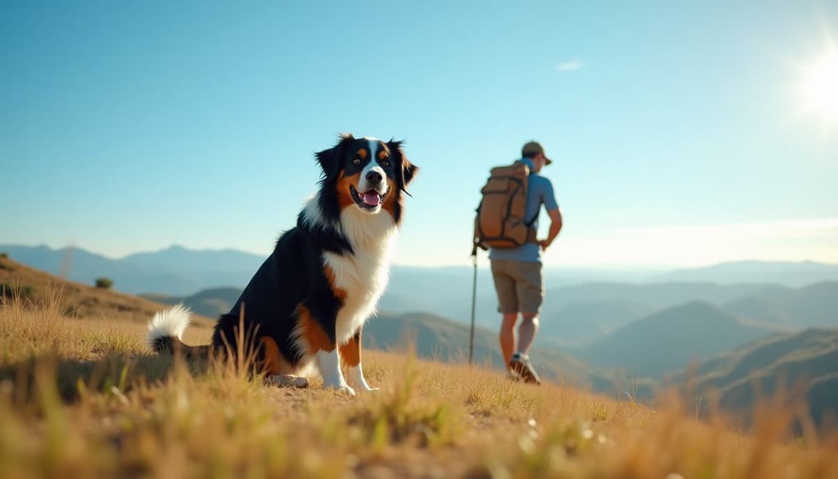 A dog on a walk — Canine Rehabilitation in Amarillo, TX
