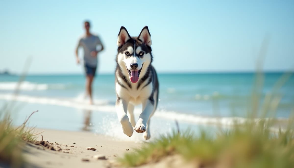 A dog on a walk — Canine Rehabilitation Ann Arbor MI