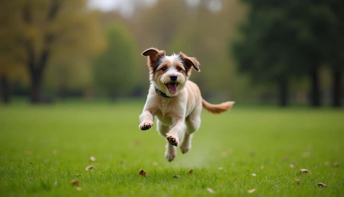 A dog on a walk — Canine Rehabilitation in Arlington, TX