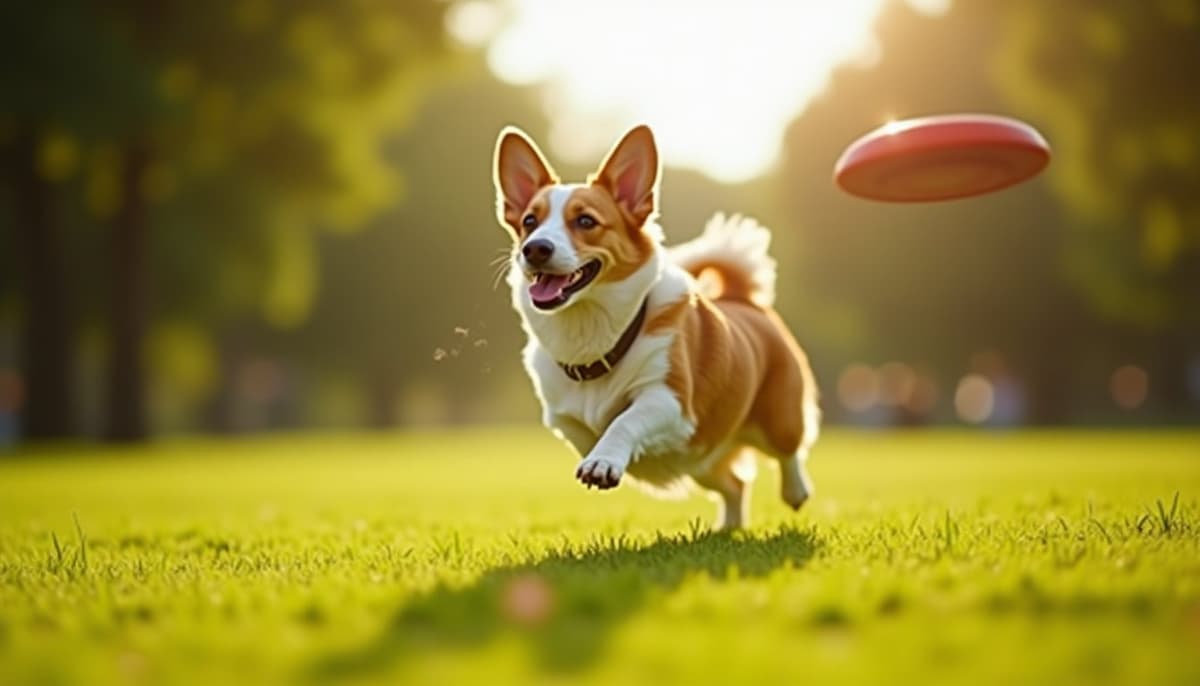 A dog on a walk — Canine Rehabilitation in Austin, TX