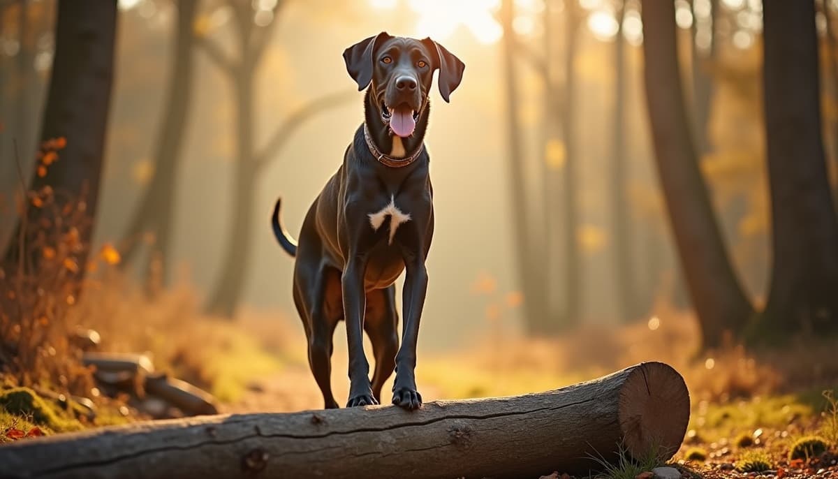 A dog on a walk — Canine Rehabilitation in Buffalo, NY