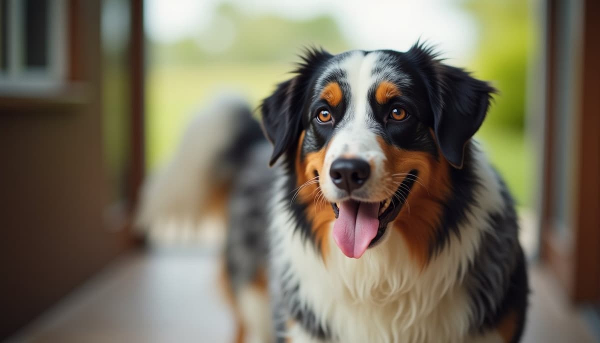 A dog on a walk — Canine Rehabilitation in Cape Coral, FL