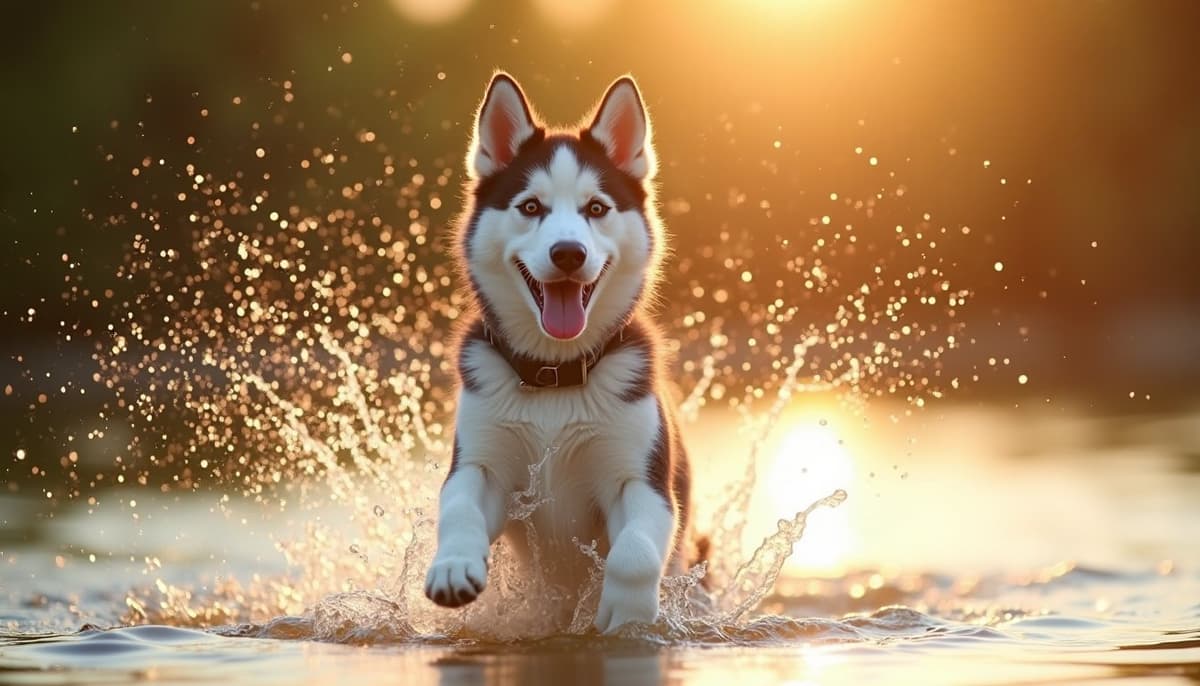 A dog on a walk — Canine Rehabilitation in Cary, NC