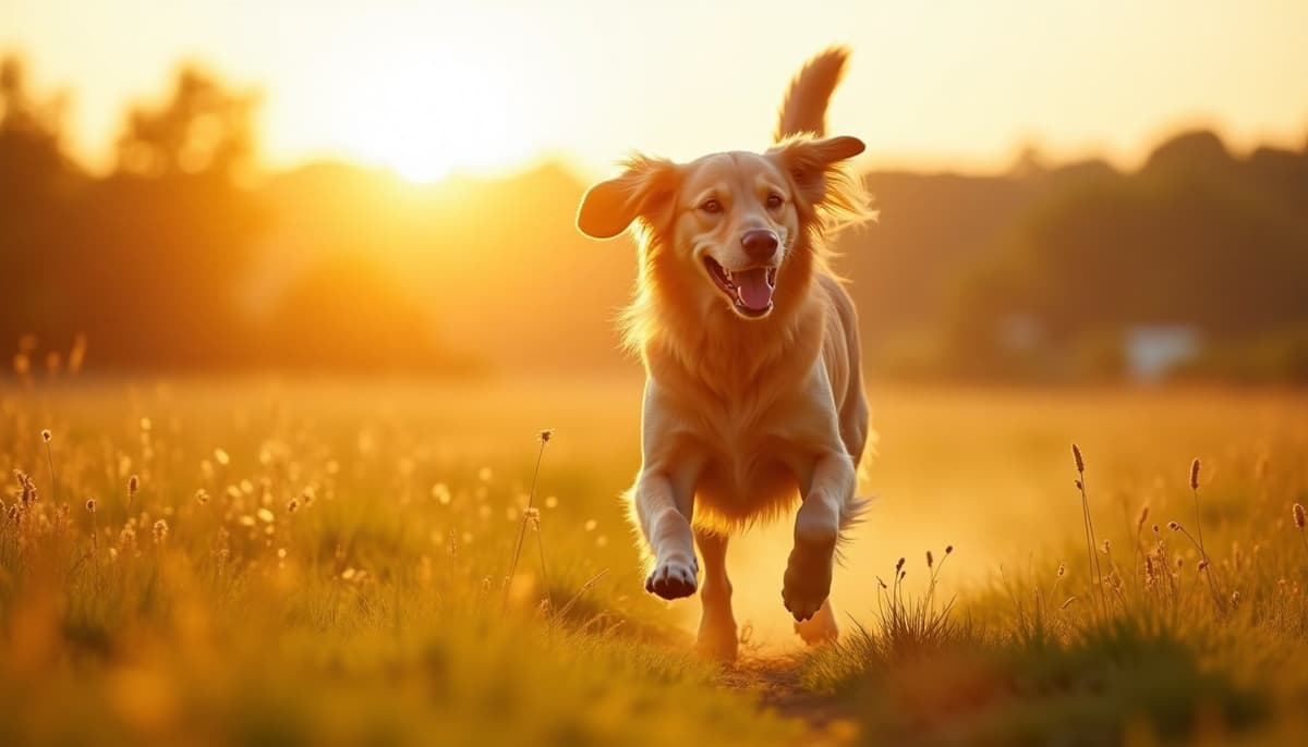 A dog on a walk — Canine Rehabilitation in Charlotte, NC