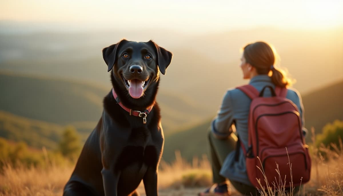 A dog on a walk — Canine Rehabilitation in Columbus, OH