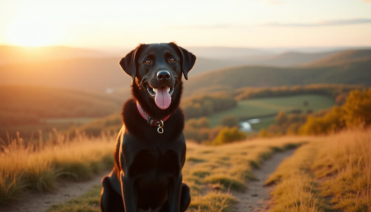 A dog on a walk — Canine Rehabilitation in Fort Wayne, IN