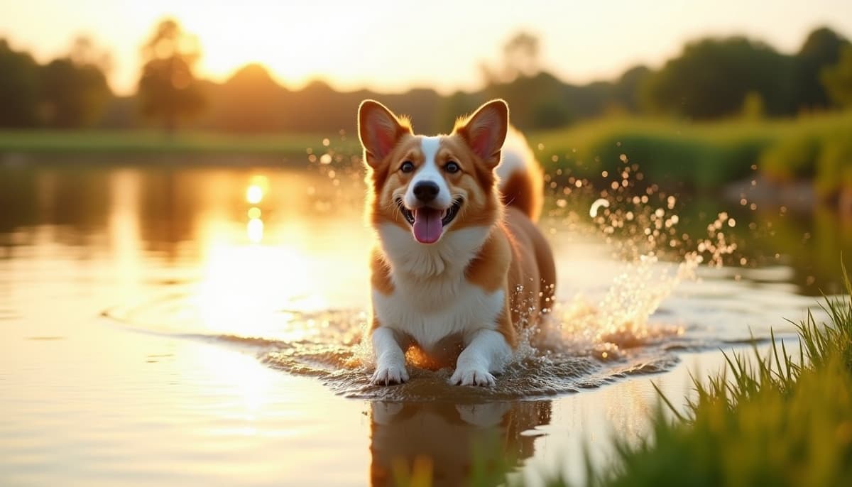 A dog on a walk — Canine Rehabilitation in Fort Worth, TX