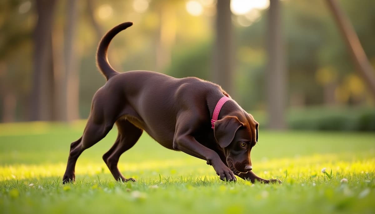 A dog on a walk — Canine Rehabilitation in Gainesville, FL