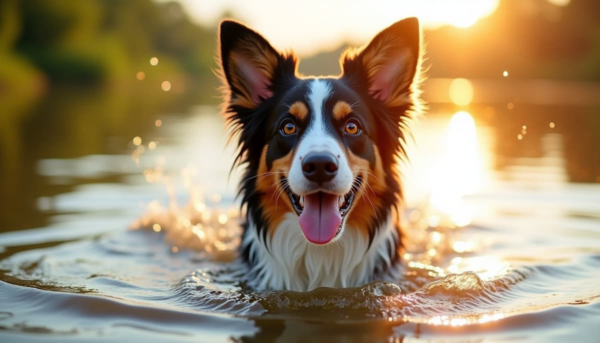 A dog on a walk — Canine Rehabilitation in Houston TX
