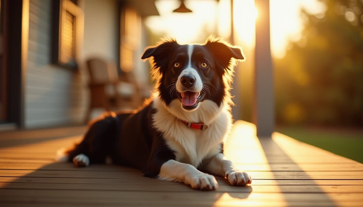 A dog on a walk — Canine Rehabilitation in Lafayette, LA