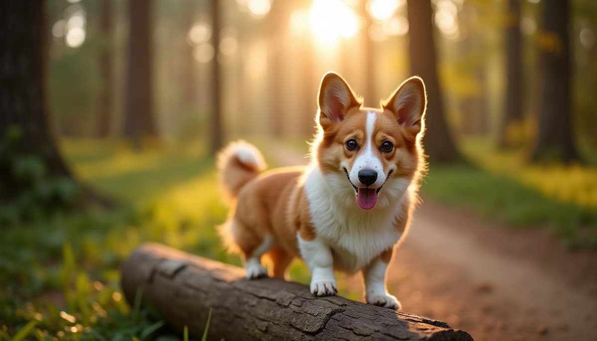 A dog on a walk — Canine Rehabilitation in Long Beach, CA