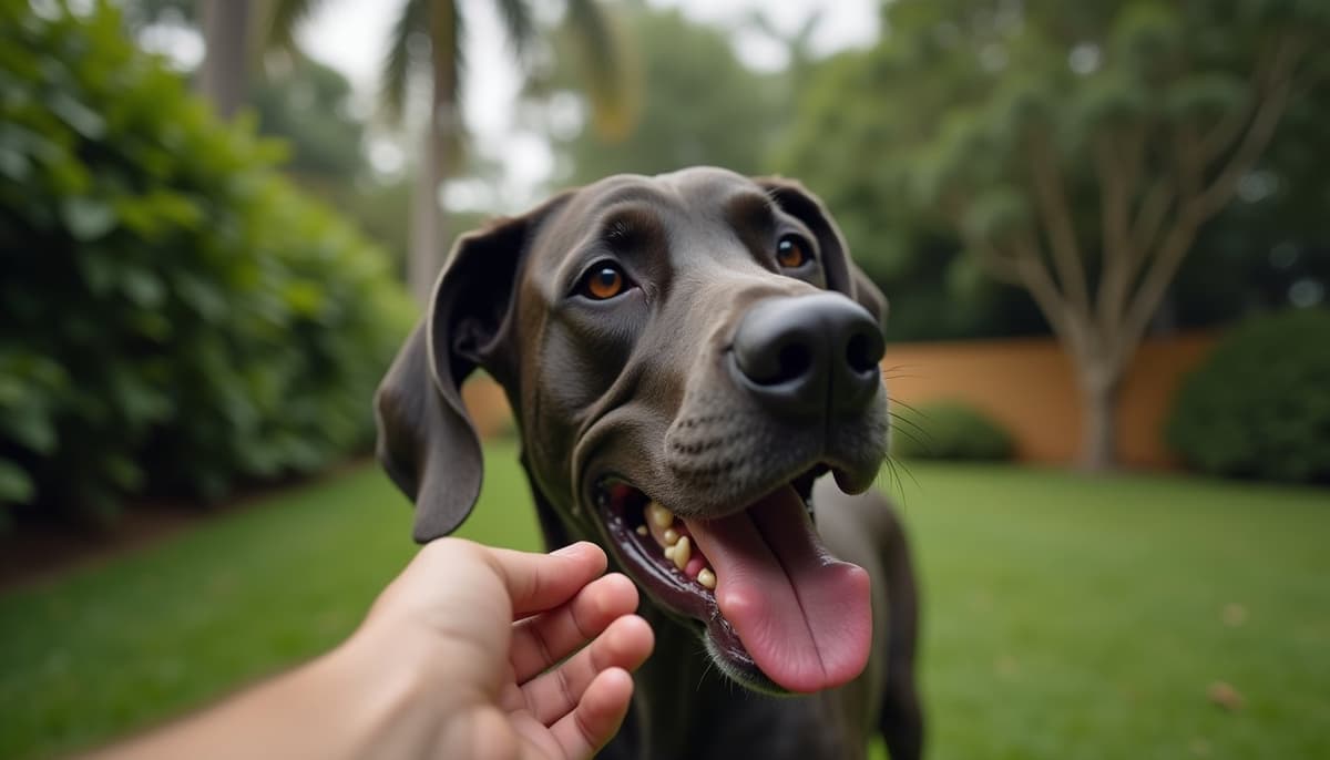 A dog on a walk — Canine Rehabilitation in Miami, FL