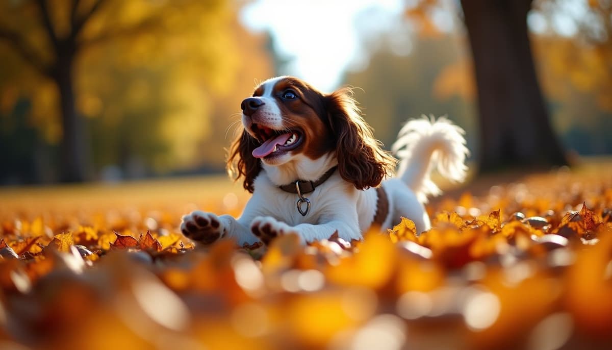 A dog on a walk — Canine Rehabilitation in Modesto, CA