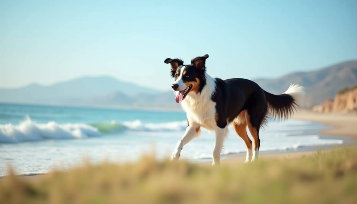 A dog on a walk — Canine Rehabilitation in Palmdale, CA