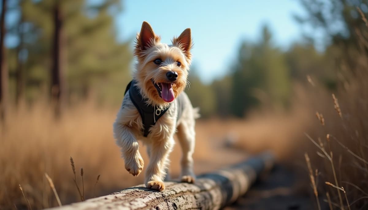 A dog on a walk — Canine Rehabilitation in Phoenix, AZ