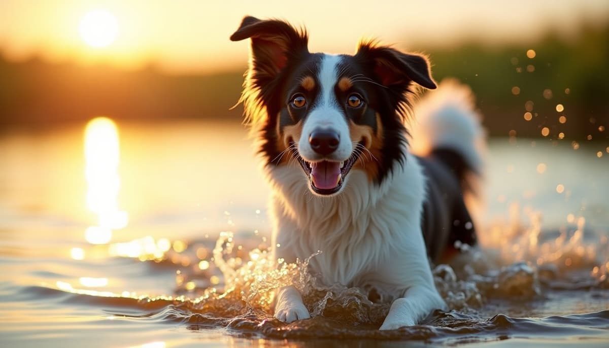 A dog on a walk — Canine Rehabilitation in Port Saint Lucie, FL