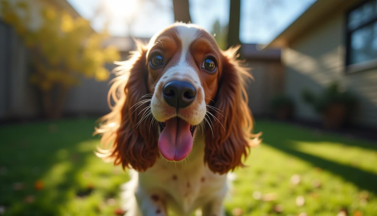 A dog on a walk — Canine Rehabilitation in Portland, OR