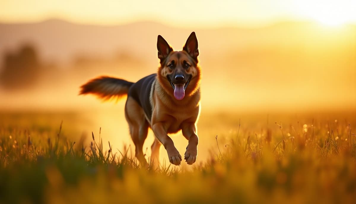 A dog on a walk — Canine Rehabilitation in Provo, UT