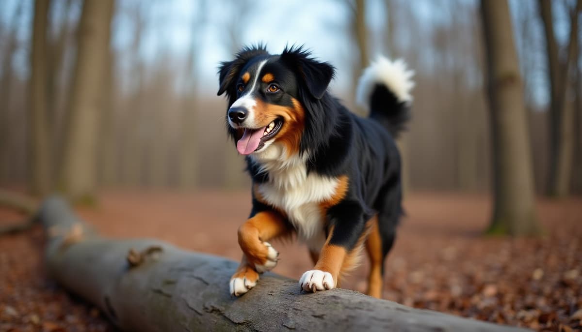 A dog on a walk — Canine Rehabilitation in Rochester NY