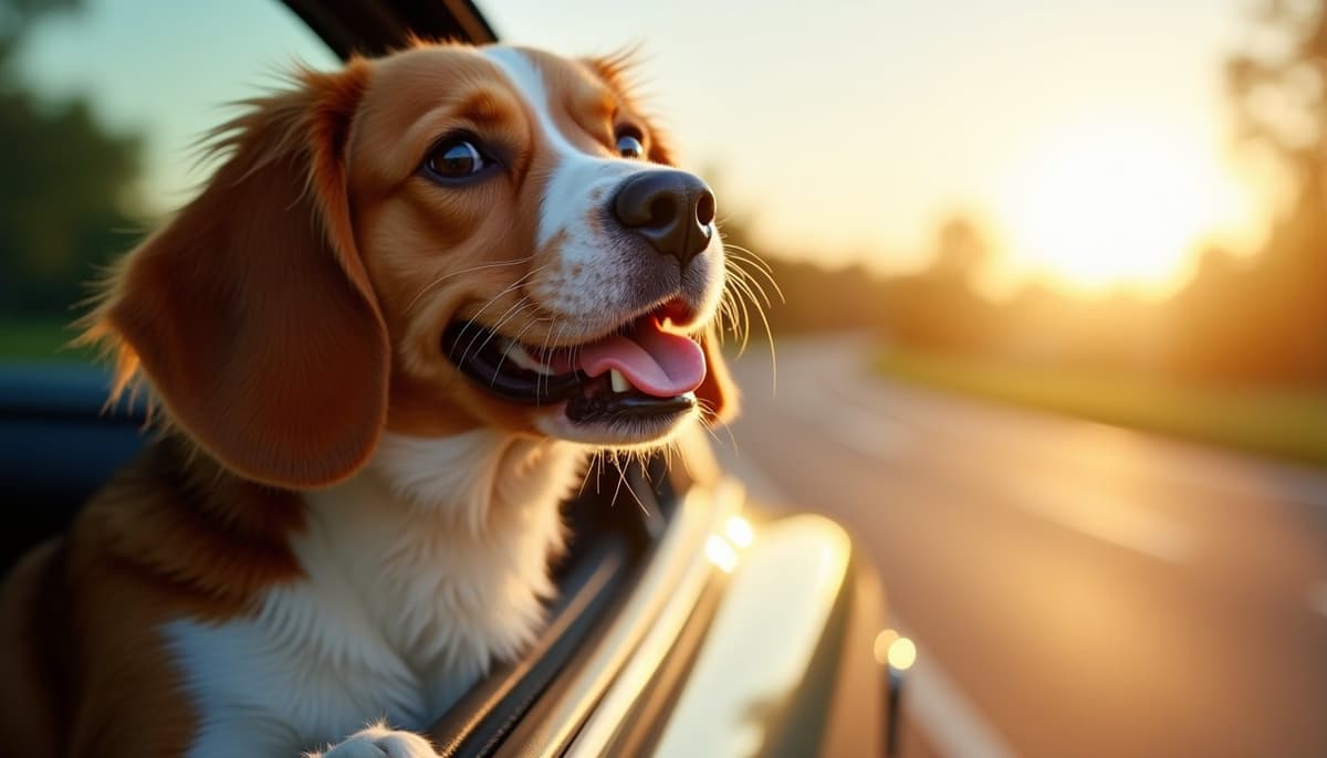 A dog on a walk — Canine Rehabilitation in Roseville, CA