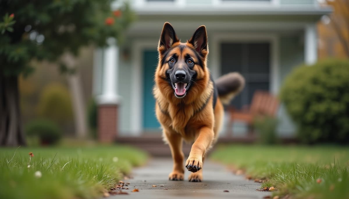 A dog on a walk — Canine Rehabilitation in Salem, OR