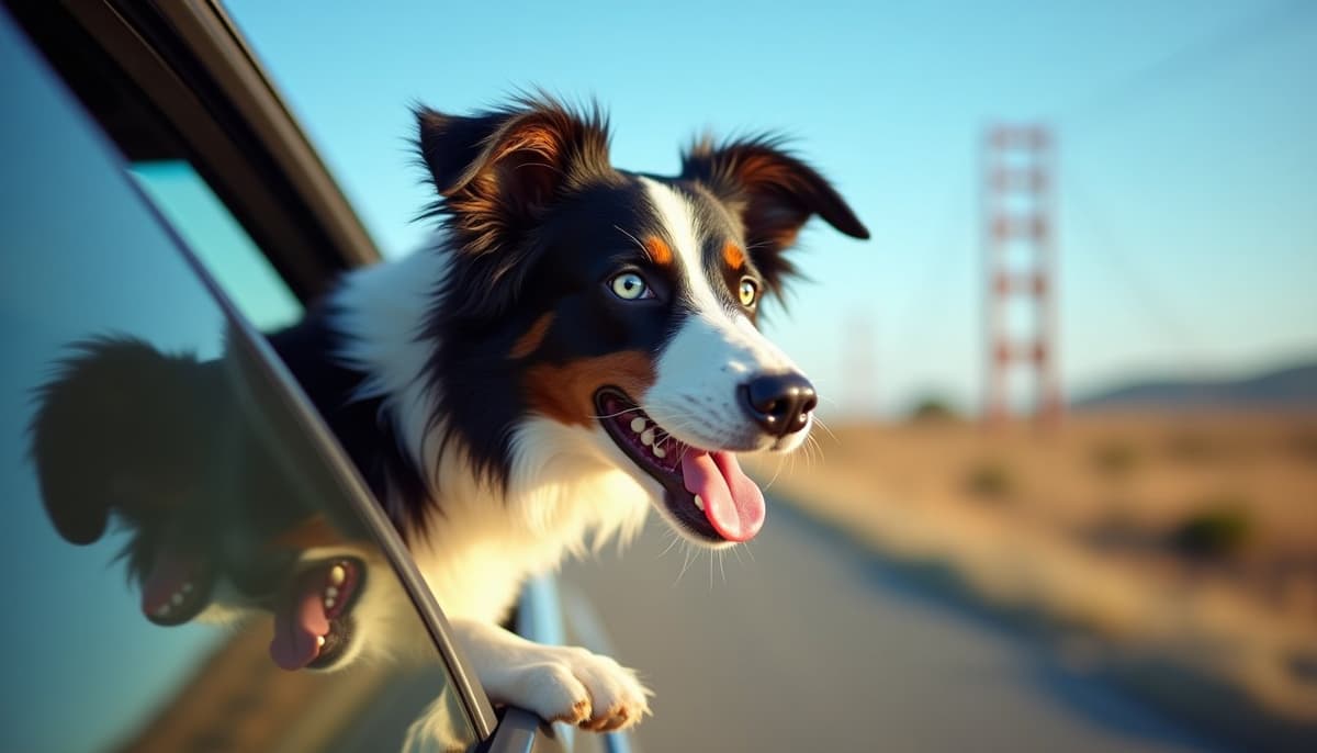A dog on a walk — Canine Rehabilitation in San Francisco, CA