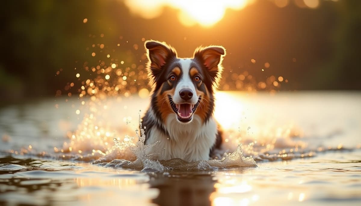 A dog on a walk — Canine Rehabilitation in Springfield, IL