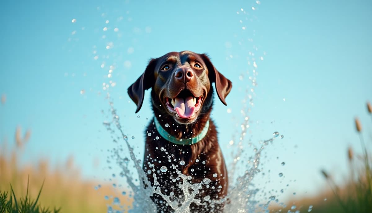 A dog on a walk — Canine Rehabilitation in Surprise, AZ