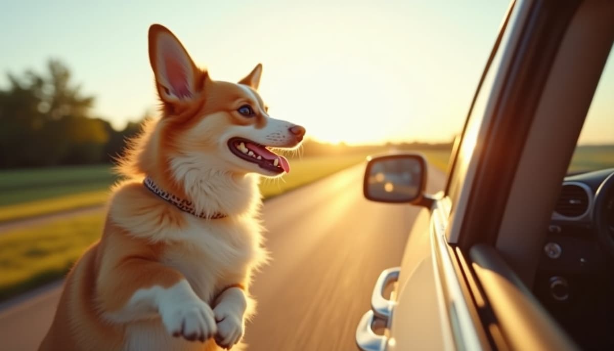 A dog on a walk — Canine Rehabilitation in Wilmington, DE