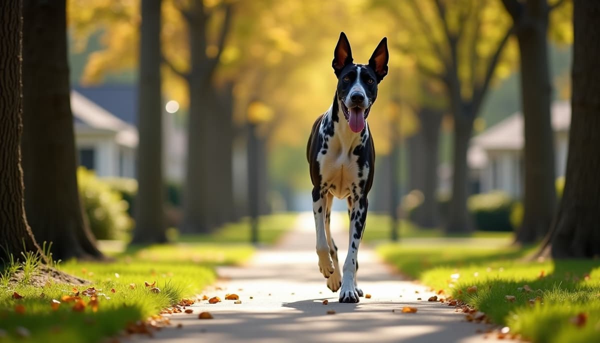 A dog on a walk — Canine Rehabilitation in Winston Salem, NC