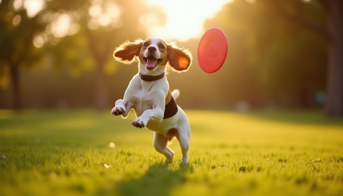 A dog on a walk — Dog ACL Surgery Cost in Albuquerque, NM