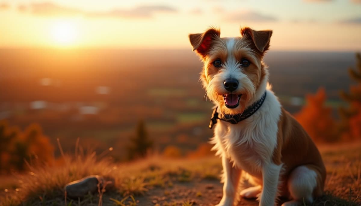 A dog on a walk — Dog ACL Surgery Cost in Ann Arbor, MI