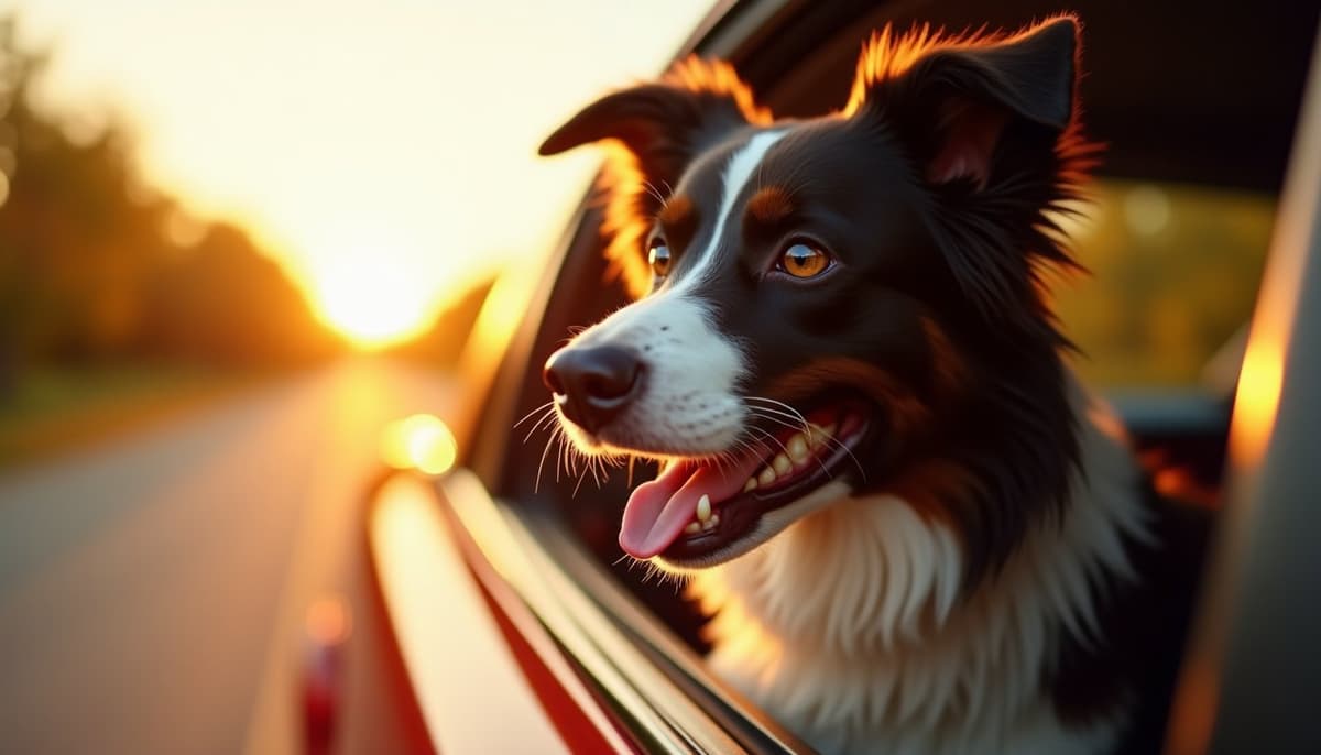 A dog on a walk — Dog ACL Surgery Cost in Baltimore, MD