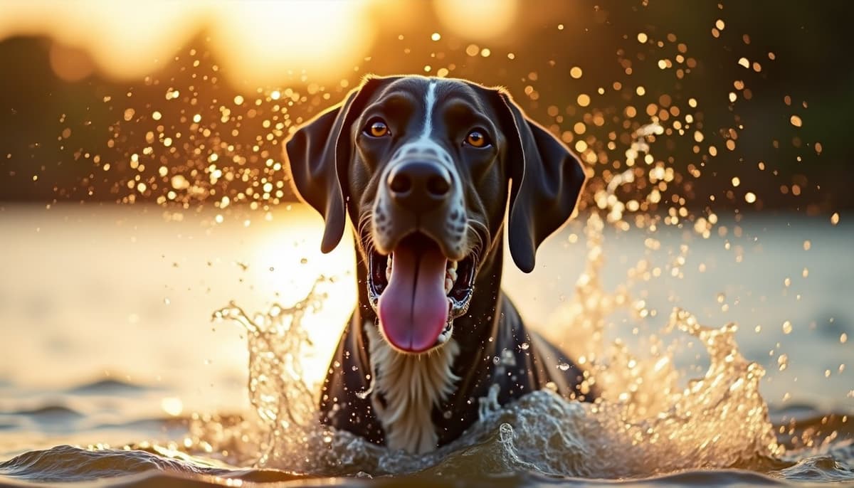 A dog on a walk — Dog ACL Surgery Cost in Broken Arrow, OK