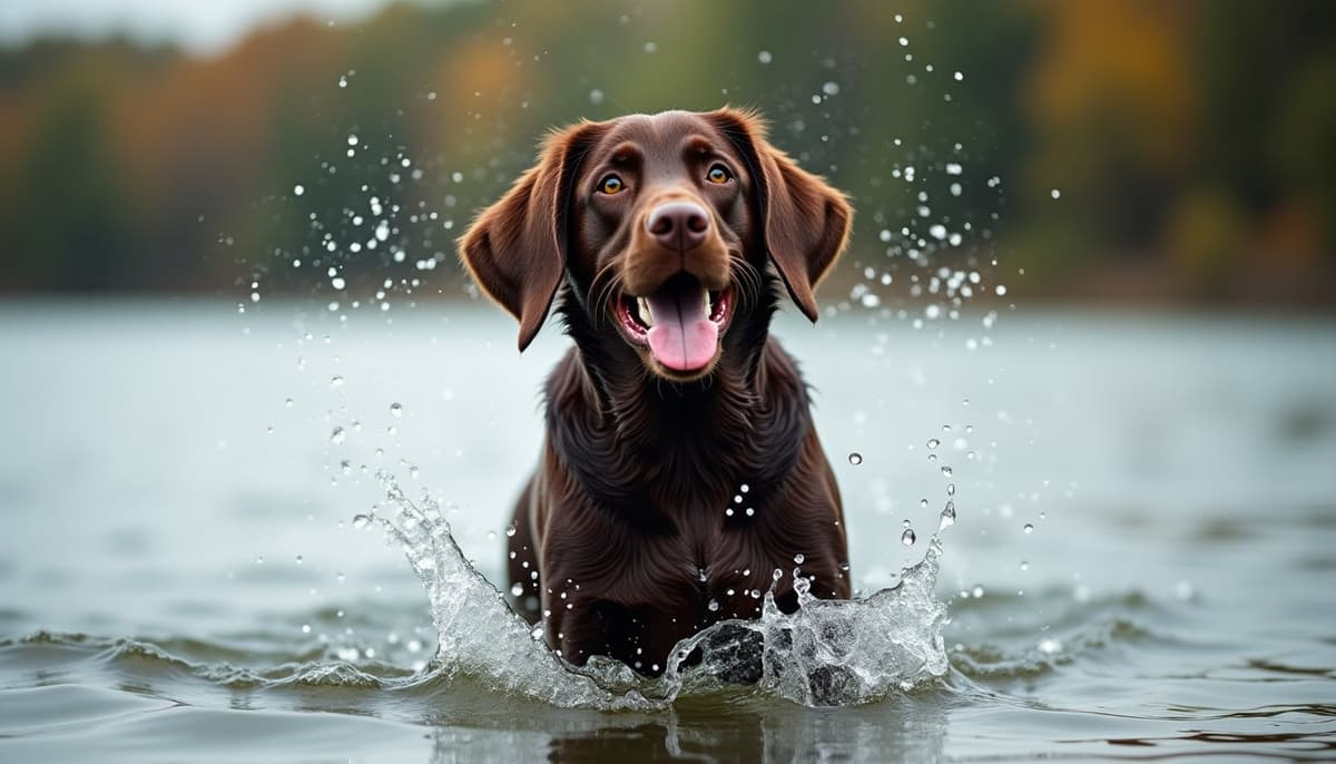 A dog on a walk — Dog ACL Surgery Cost in Cleveland, OH