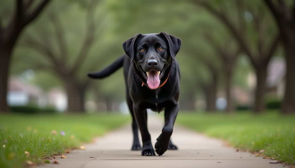 A dog on a walk — Dog ACL Surgery Cost in Corpus Christi, TX (2026 Guide)