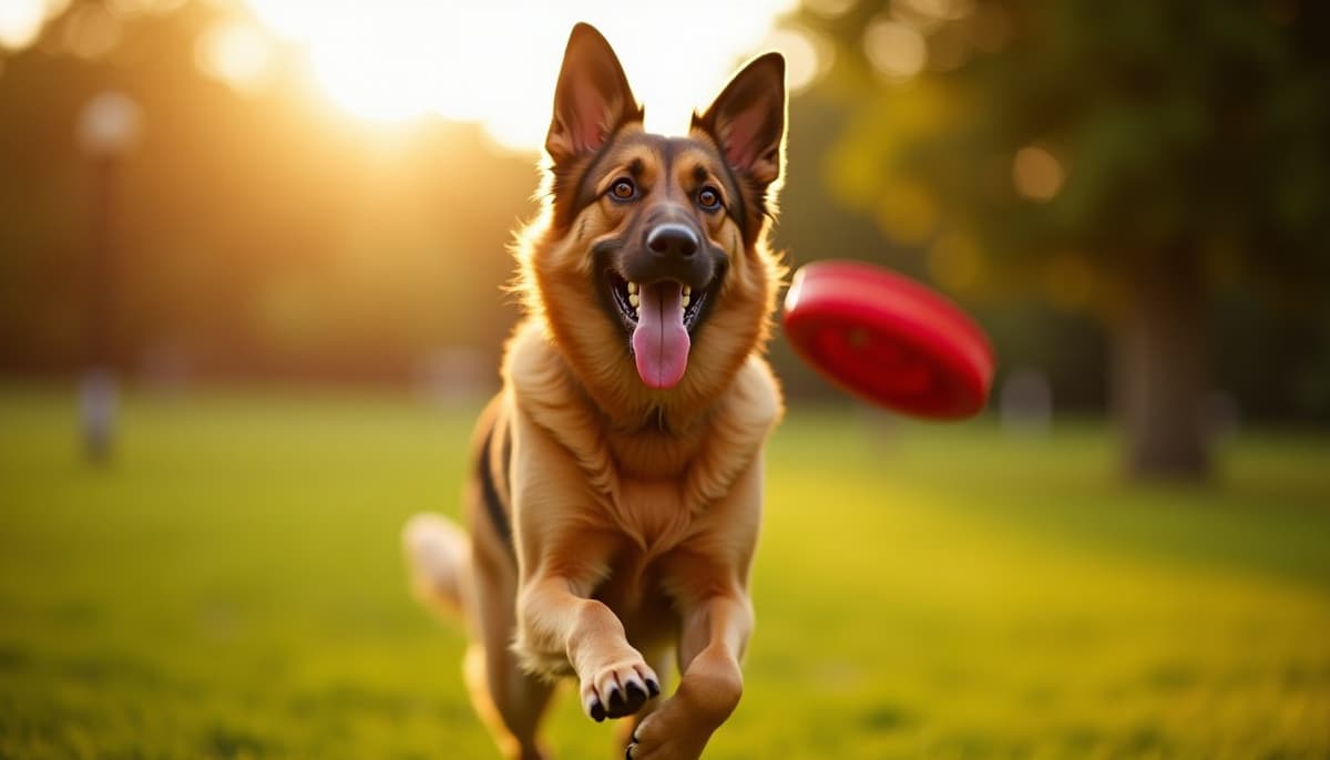 A dog on a walk — Dog ACL Surgery Cost in Dallas, TX