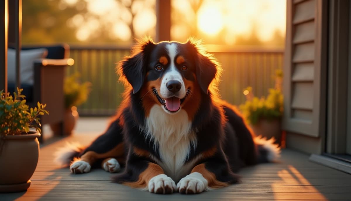 A dog on a walk — Dog ACL Surgery Cost in Detroit, MI