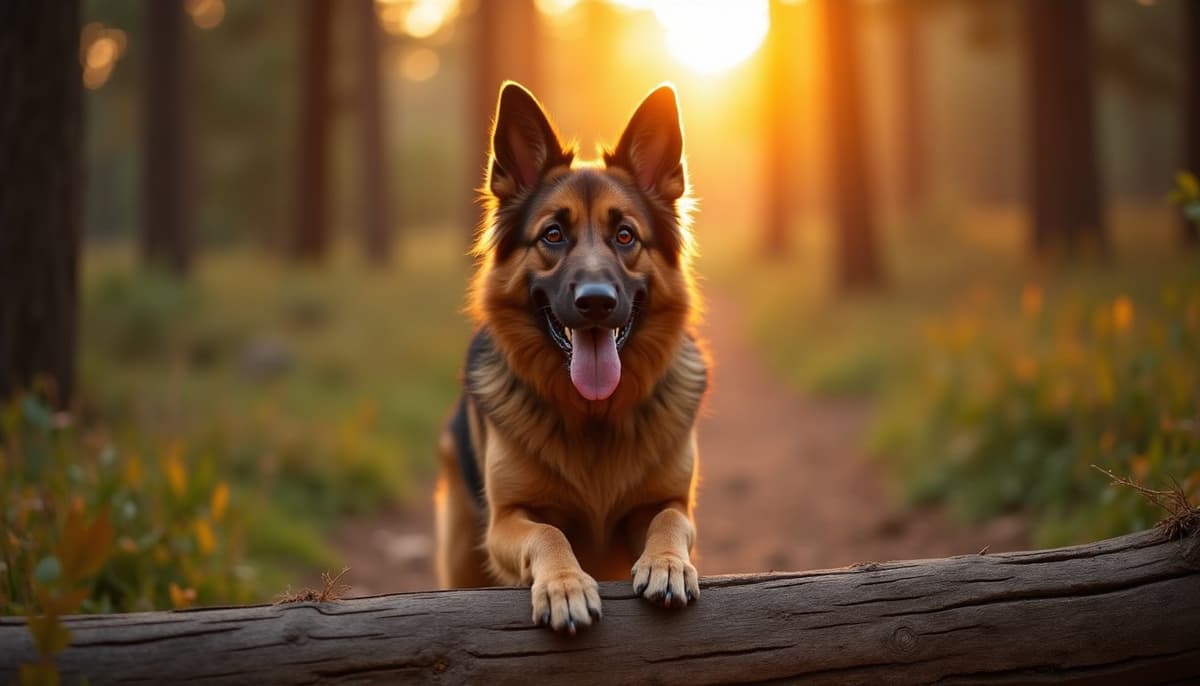 A dog on a walk — Dog ACL Surgery Cost in El Monte, CA