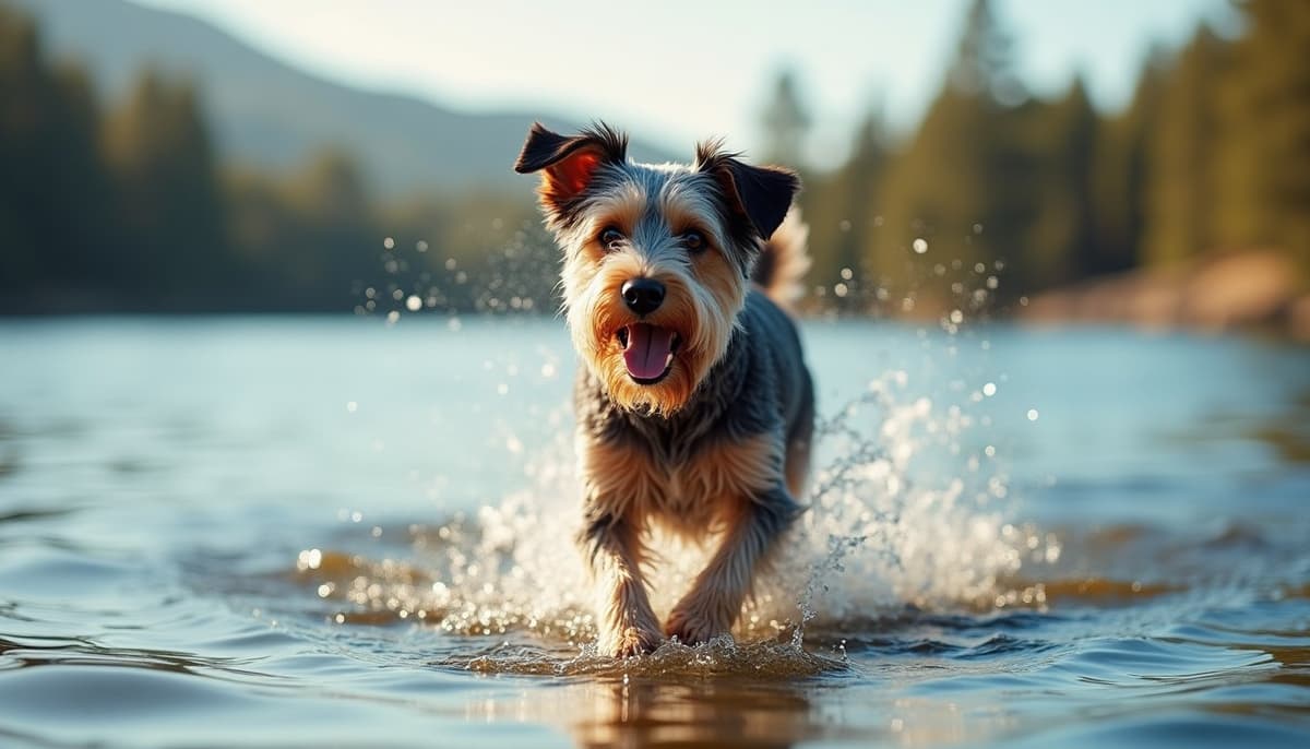 A dog on a walk — Dog ACL Surgery Cost in Frisco, NC